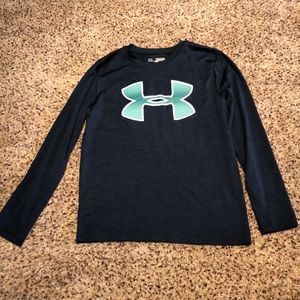 boys medium long sleeve under armor shirt